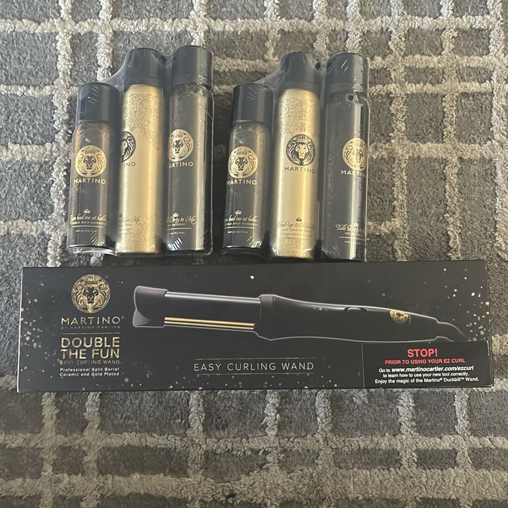 Marino Double The Fun Curling Wand with unopened product